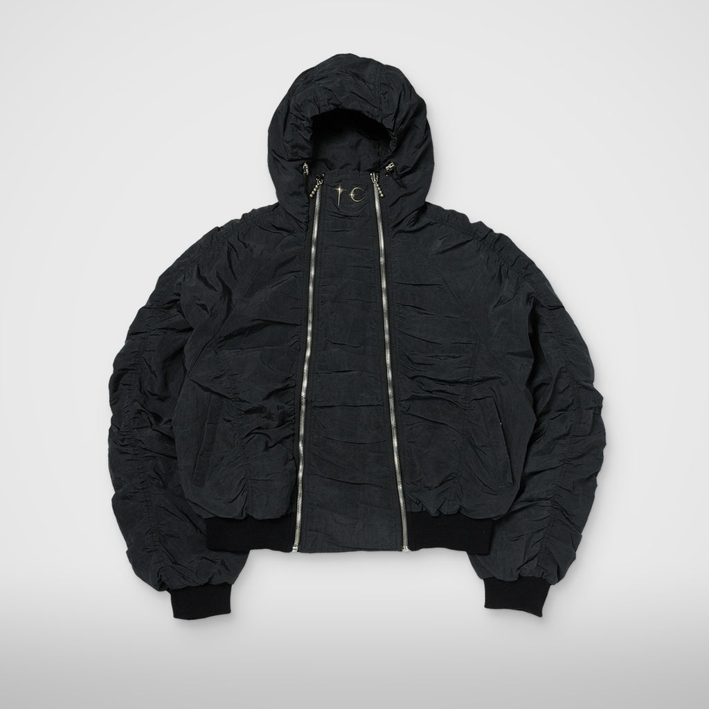 Thug Club Scarred Double Flying Bio Jacket in black
