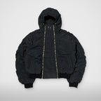 Thug Club Scarred Double Flying Bio Jacket in black