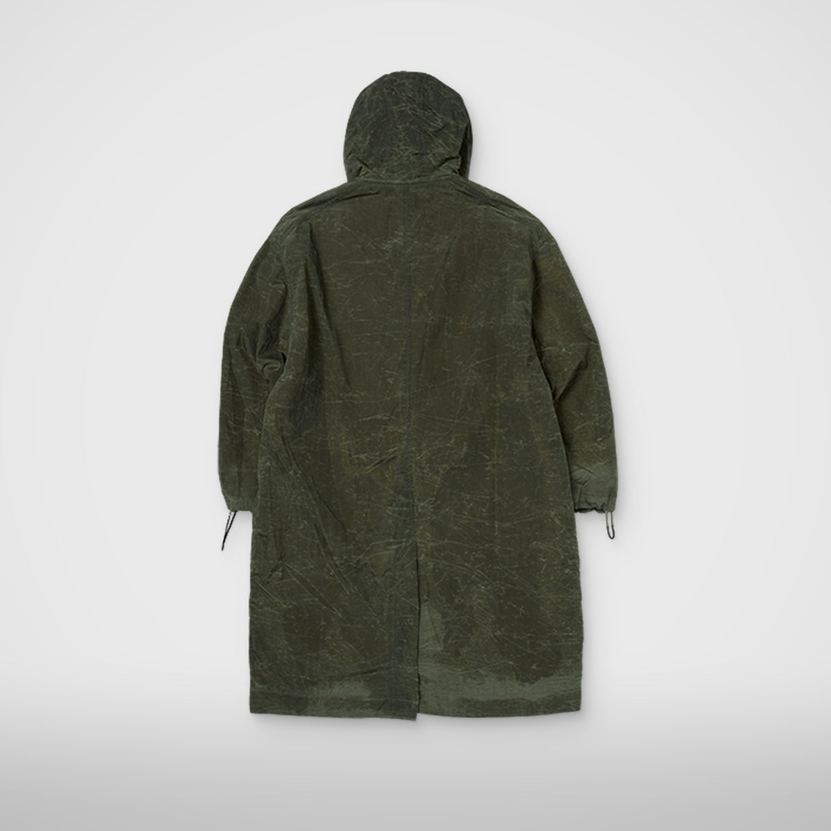 Thug Club Scarred Double Sheltering Poncho in khaki, view 2 of 9