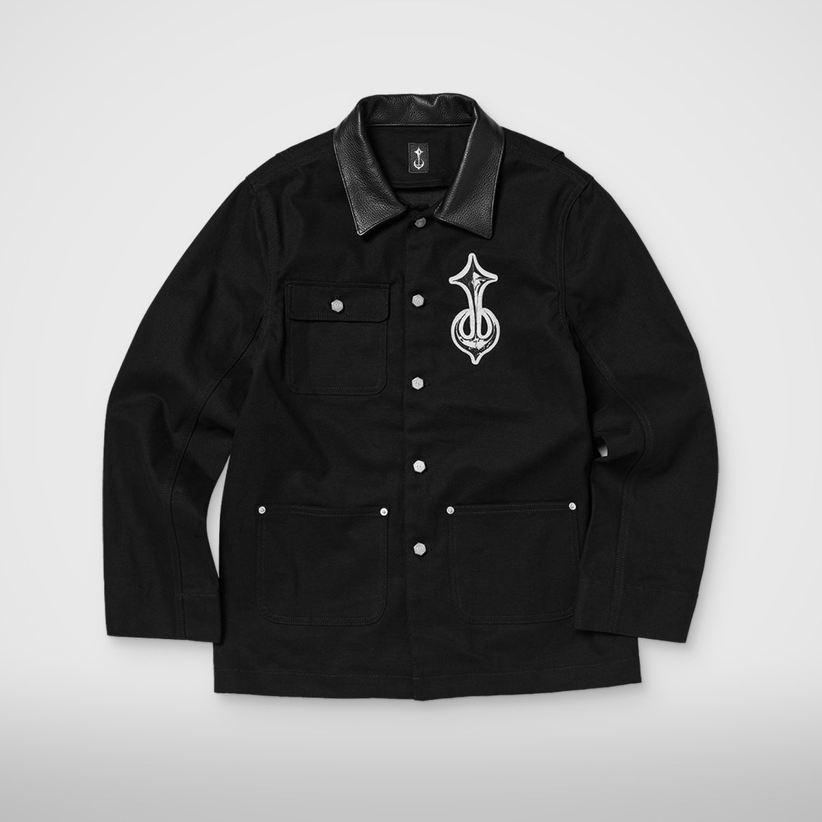 Thug Club Workman Jacket in black