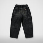 Thug Club Double Knee Denim Pants in black, view 2 of 8