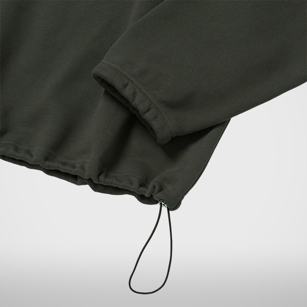 Thug Club Color Emblem Sweatshirt in khaki, view 5 of 5