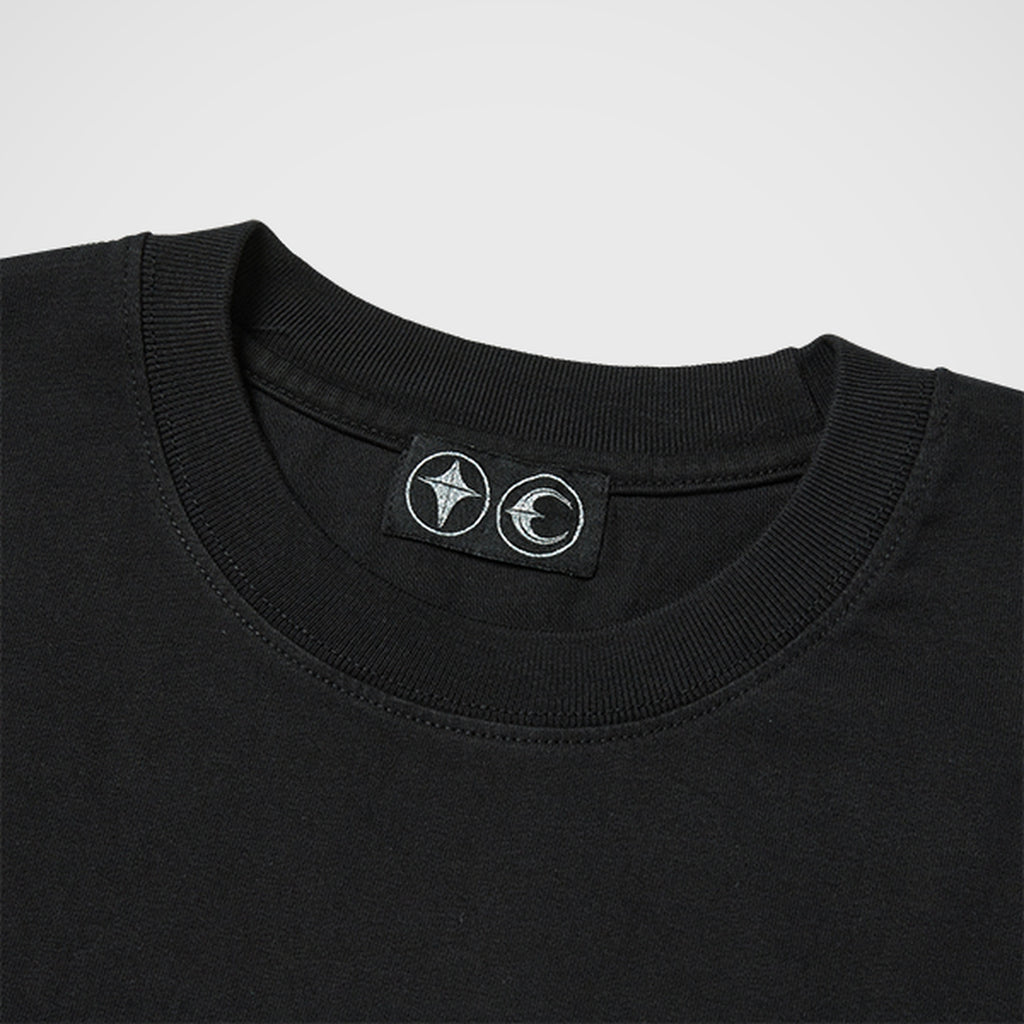 Thug Club Cross T Long Sleeve in black, view 3 of 7