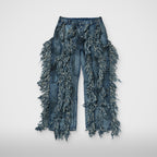 Thug Club Angels Denim Pants in blue
