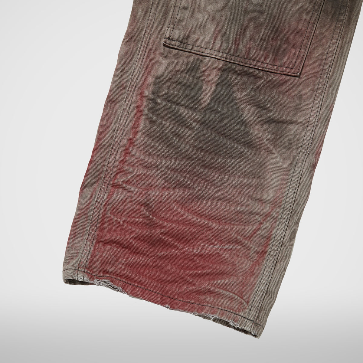 Thug Club Two Tone Washed Carpenter Pants in grey, view 5 of 8