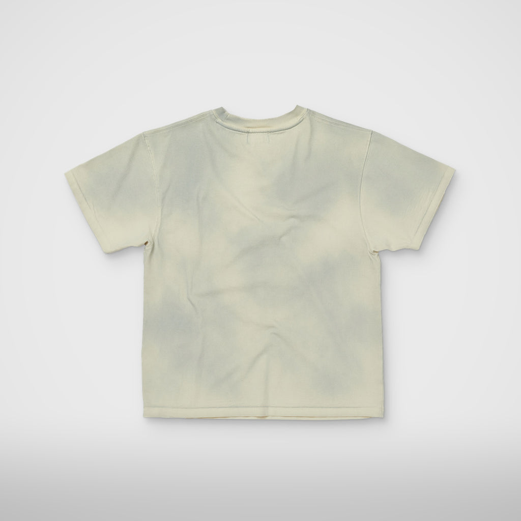 Thug Club Vintage Riding Skull T-Shirt in cream, view 2 of 2