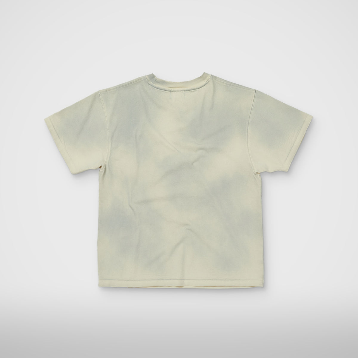 Thug Club Vintage Riding Skull T-Shirt in cream, view 2 of 2