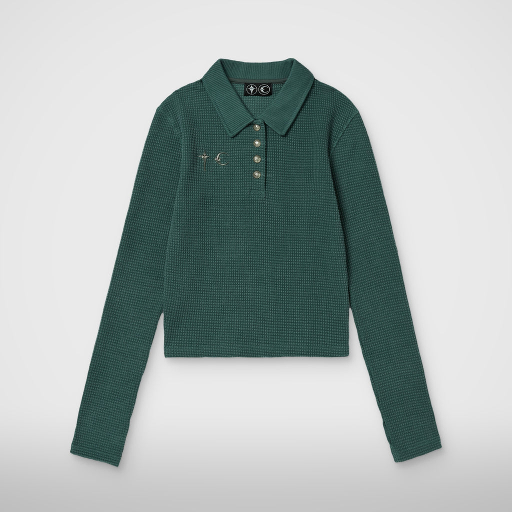 Thug Club TC Womens PK in green, front view