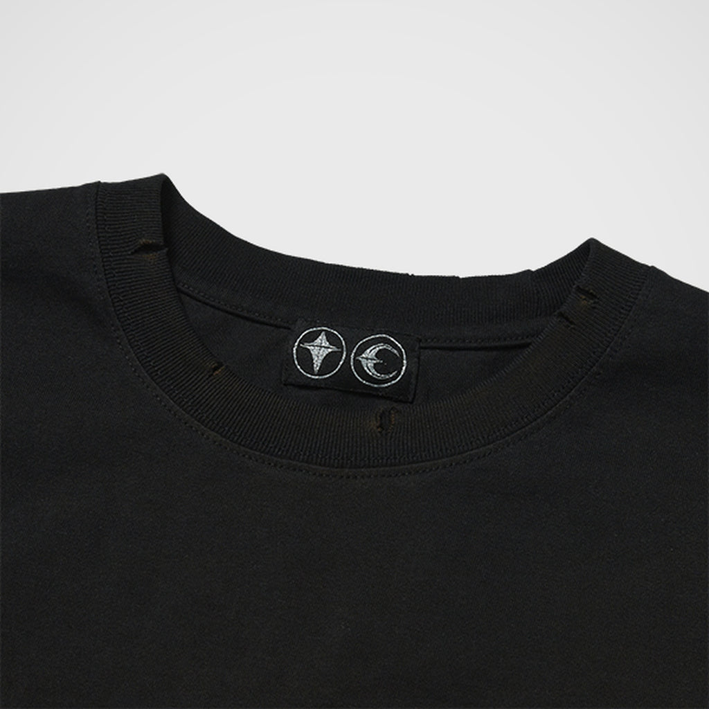 Thug Club Survivor Rock T-Shirt in black, view 3 of 7