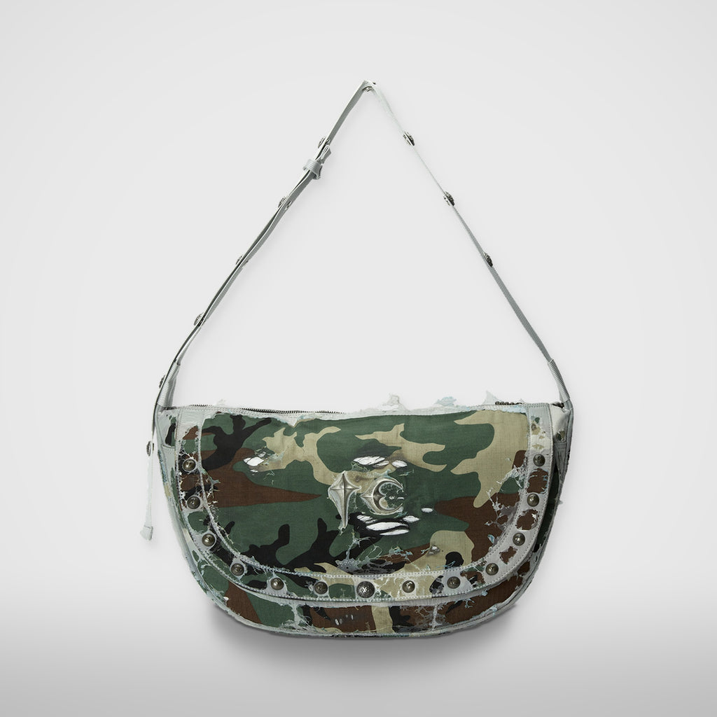 Thug Club Burnt Bio Army Messenger Bag in multi burn