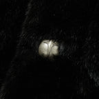 THREE RIDING SKULL FUR COAT