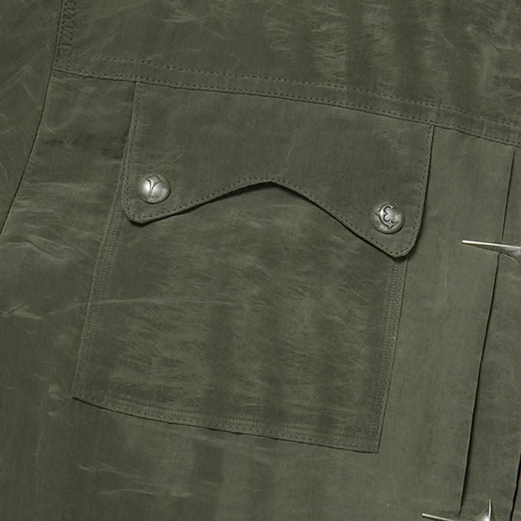 Thug Club Scarred Claw Jacket in khaki, view 4 of 9