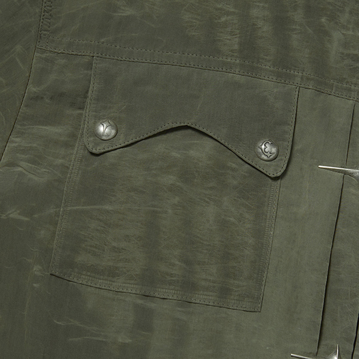 Thug Club Scarred Claw Jacket in khaki, view 4 of 9
