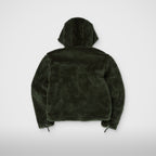 Thug Club TC Reversible Shearling Jacket in khaki, view 4 of 4