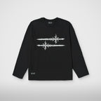 Thug Club Cross T Long Sleeve in black