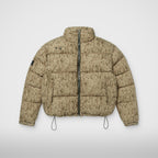Thug Club Bio Soldier Super Heavy Puffer Jacket in beige