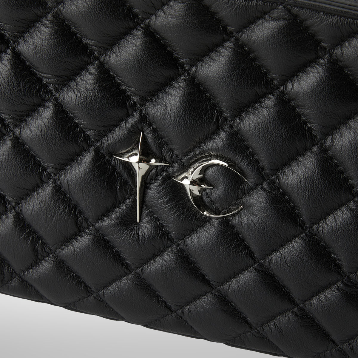 Thug Club Mini TC Quilting Big Chain Bag in black, view 6 of 8