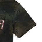 Thug Club Camoflage Chopper T-Shirt in green, view 6 of 8