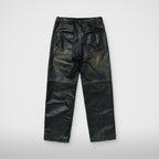 Thug Club Bio Soldier Leather Pants in black, view 2 of 7