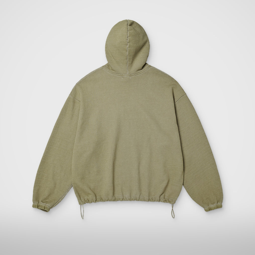 Thug Club Peace Stud Hoodie in beige, view 2 of 8