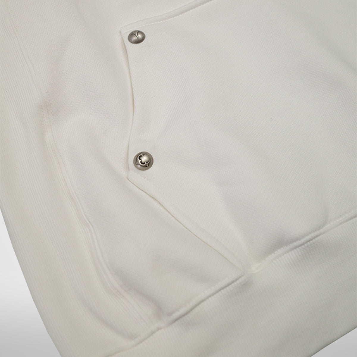 Thug Club Armor Hoodie in white, view 3 of 6
