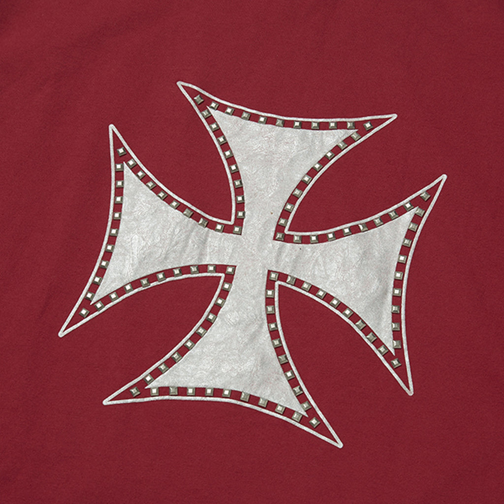 Thug Club Chopper Icon T-Shirt in red, view 4 of 7