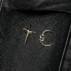 Thug Club Line Gob Denim Pants in black, view 5 of 7