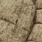 Thug Club Bio Soldier Super Heavy Puffer Jacket in beige, view 7 of 8