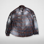 Thug Club Arab Sword Flannel Shirt in red