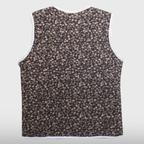 Womens Floral Pocket Kimjang Vest