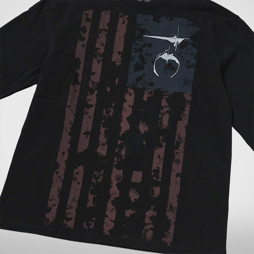 Thug Club Old Glory Long-Sleeve in black, view 5 of 6