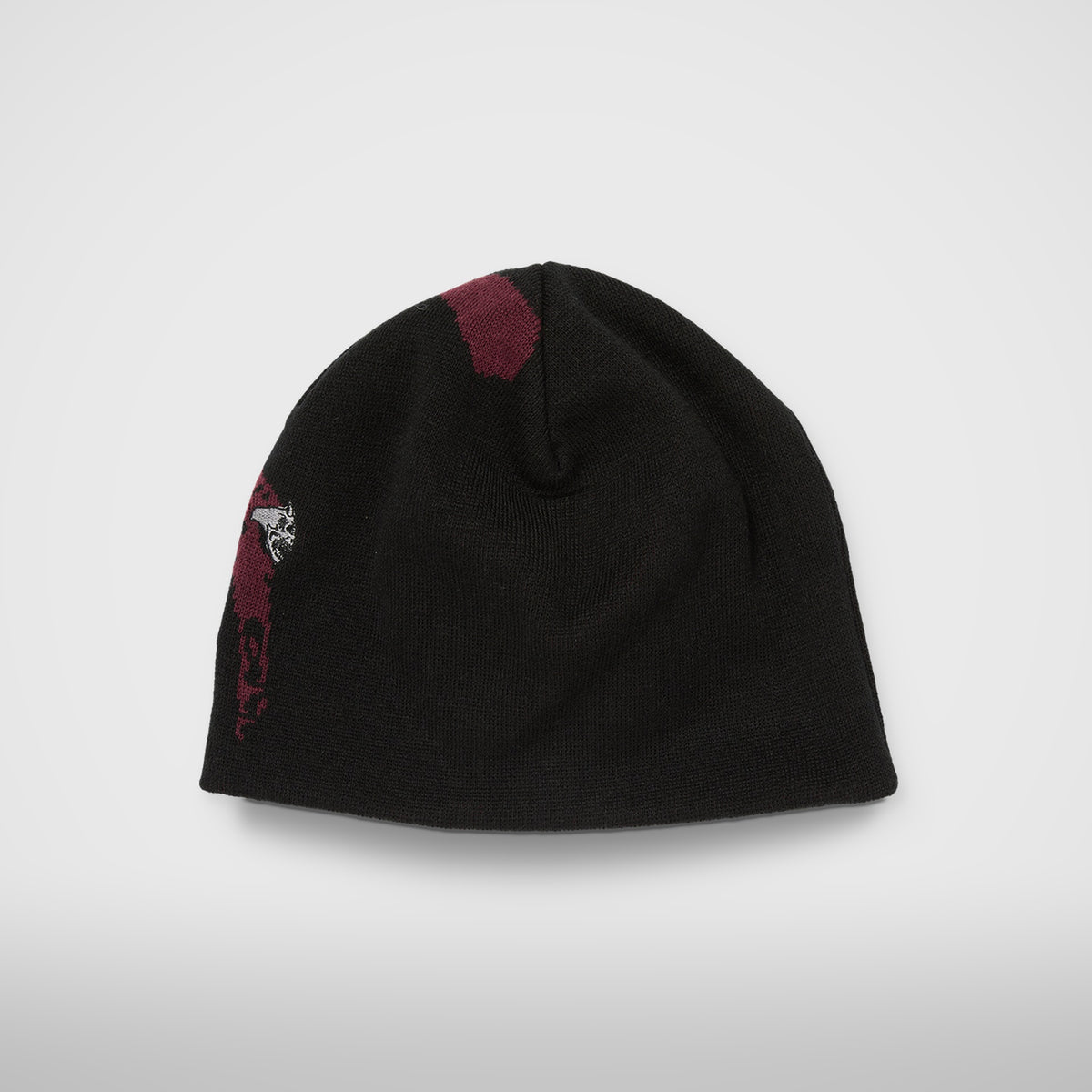Thug Club TC Bone Cross Beanie in black, view 2 of 5