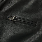 TC HOTHEAD THREE RIDING SKULL LEATHER JACKET