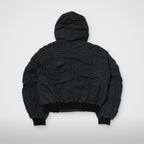 Thug Club Scarred Double Flying Bio Jacket in black, view 2 of 5