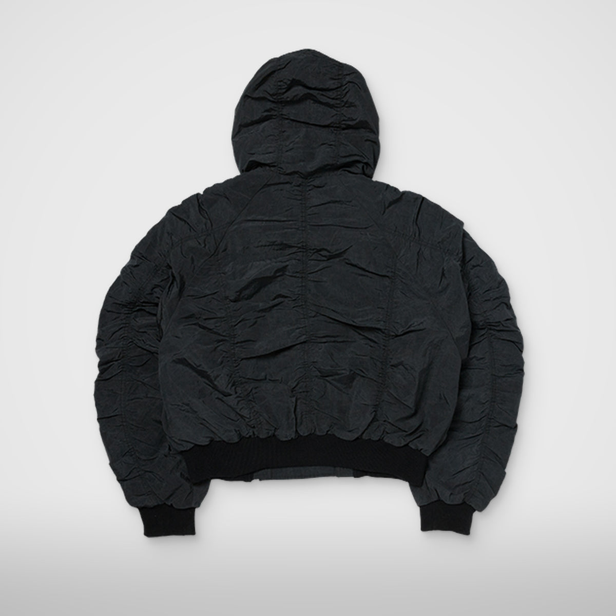Thug Club Scarred Double Flying Bio Jacket in black, view 2 of 5