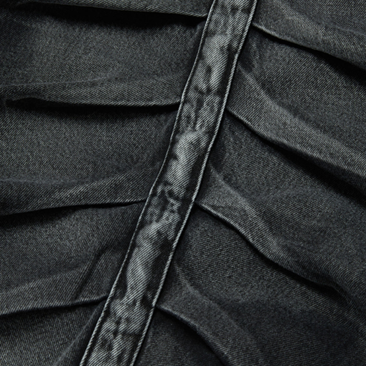 Thug Club Claw Denim Jacket in black, view 8 of 9