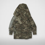 Thug Club Tainted Creed Scarf Hooded Shirt in camo, view 2 of 2