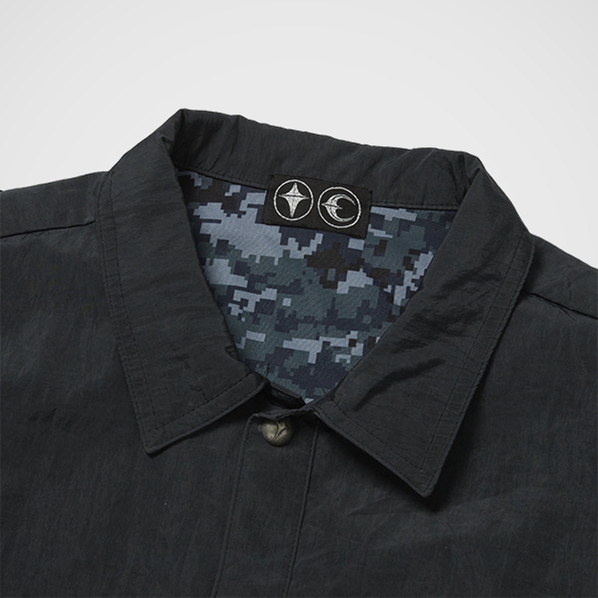 Thug Club Scarred Officer Shirt in black, view 3 of 7