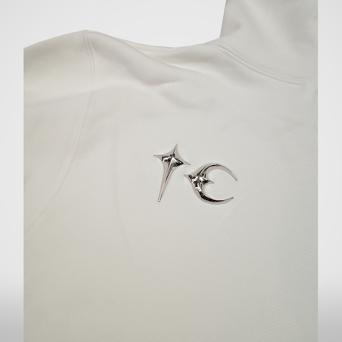 Thug Club Armor Hoodie in white, view 6 of 6