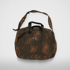 Thug Club Two Tone Washed Canvas Crossbody Bag in rust black, view 4 of 7