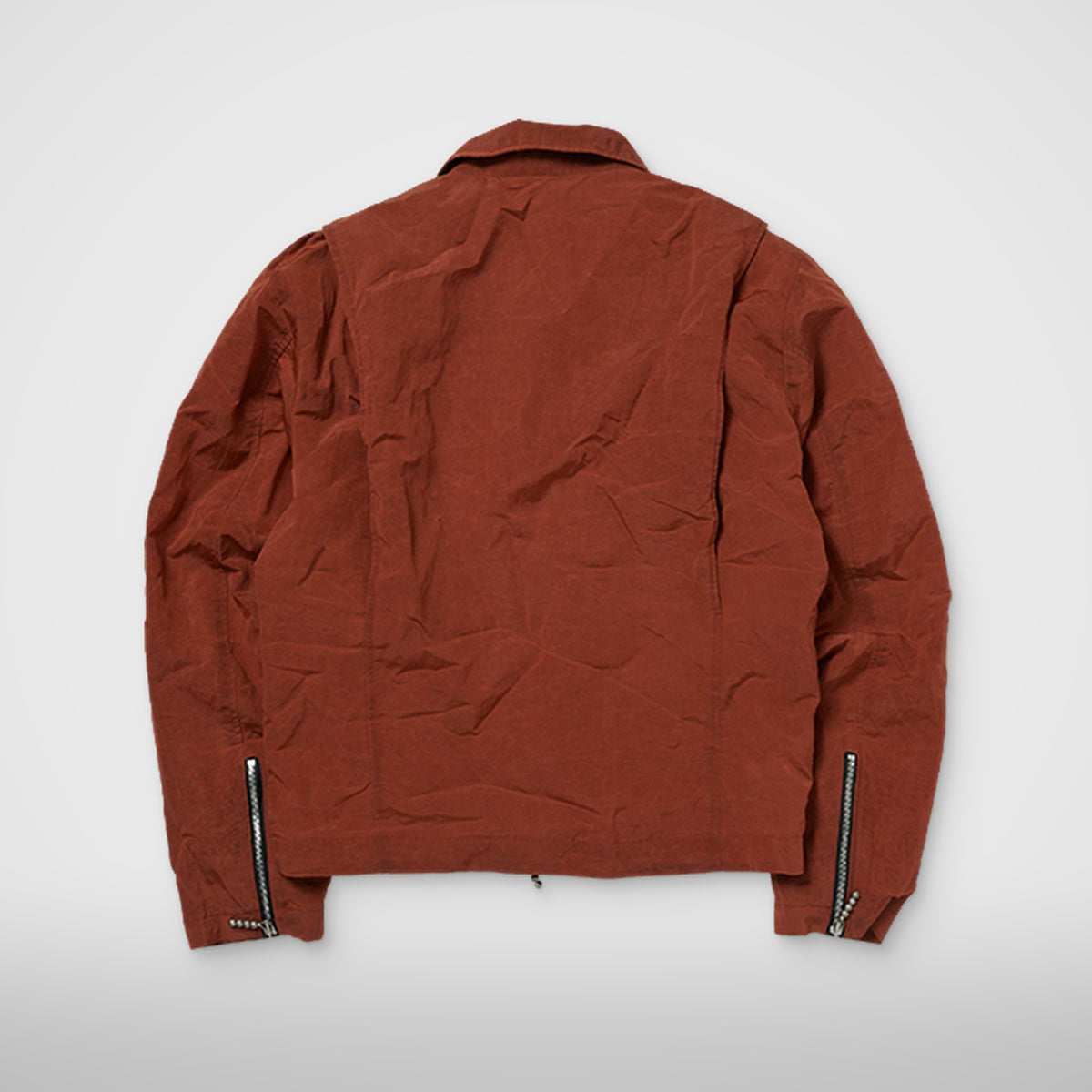 Thug Club Scarred Bio Soldier Jacket in red, view 2 of 8