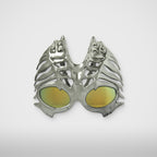 Thug Club TC Bone Half Mask in silver