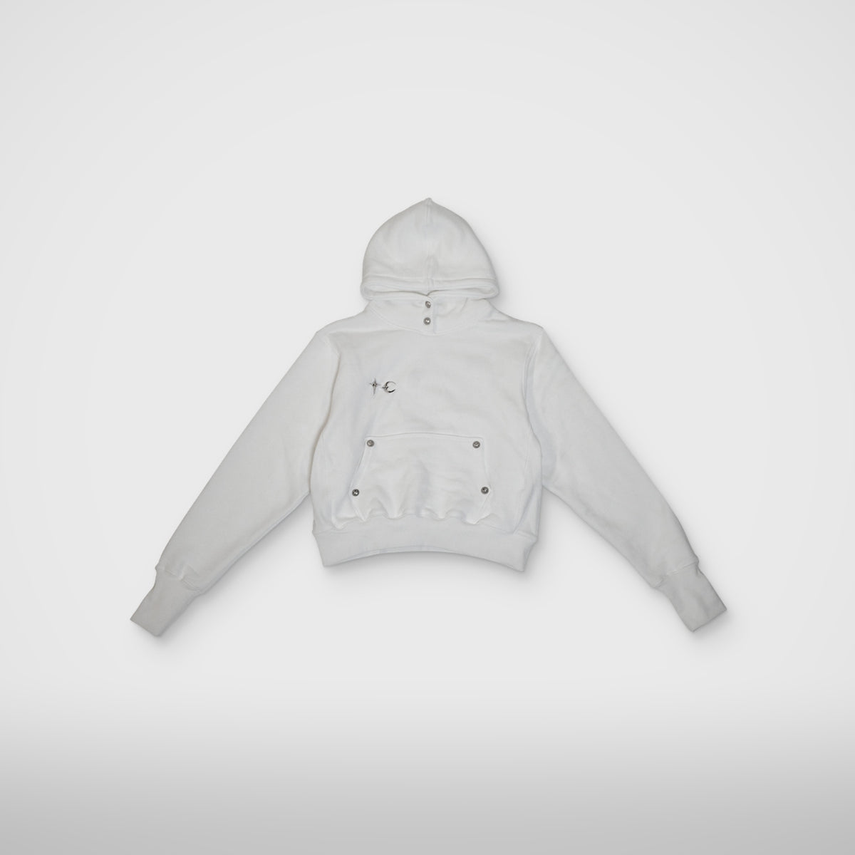 Thug Club Womens Armor Hoodie in white