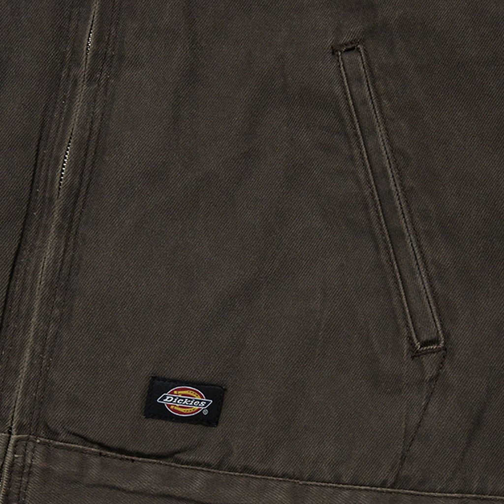 Thug Club TC Eisenhower Jacket in brown, view 5 of 9