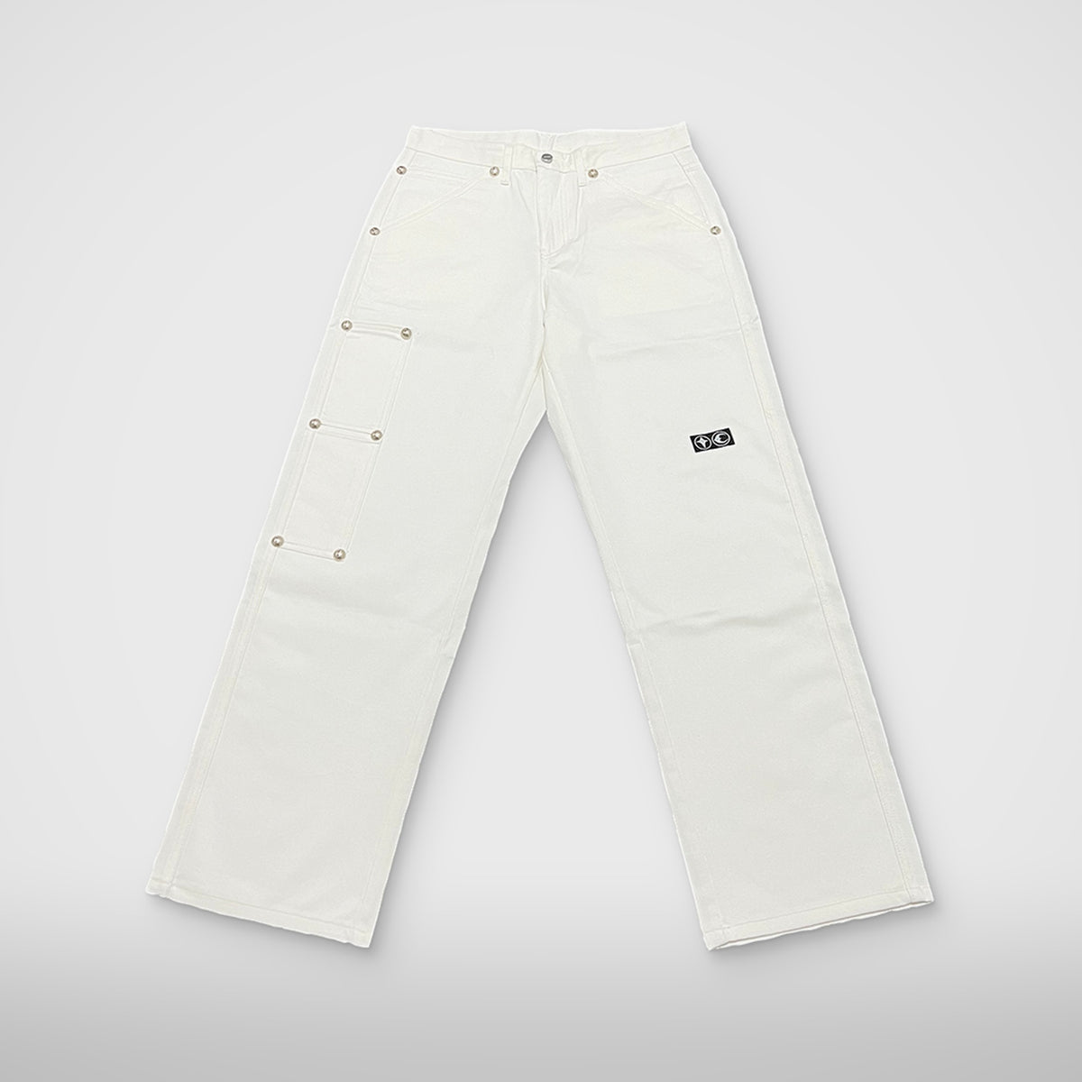Thug Club Thug Pants in white, front view