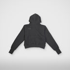 Thug Club Womens Armor Hoodie in grey, view 2 of 5