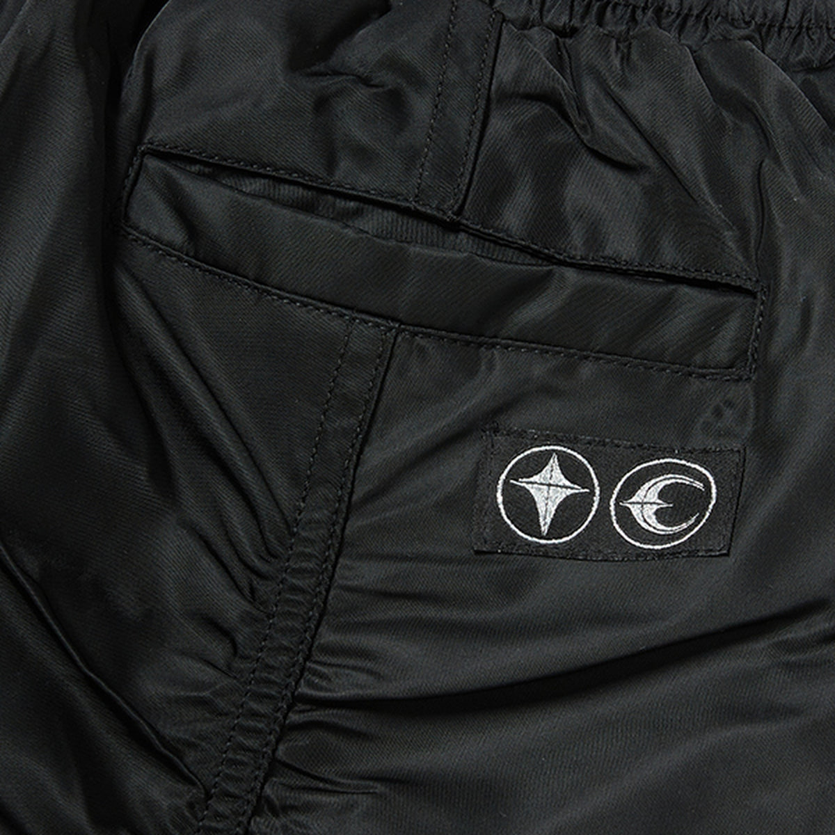 Thug Club A Wingless Bird Pants in black, view 7 of 8