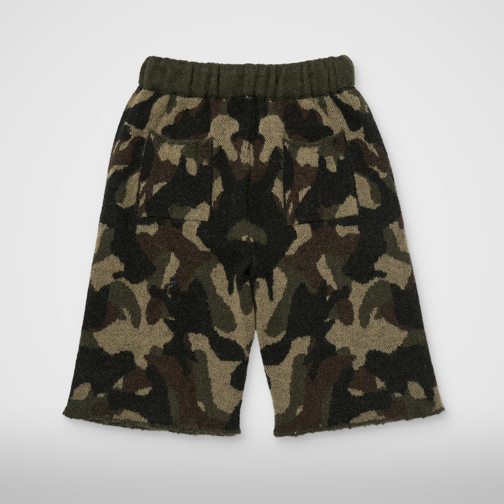 Thug Club TC Infintry Knit Shorts in camo, view 2 of 6