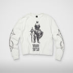 Thug Club Armed Armor Longsleeve Tee in white