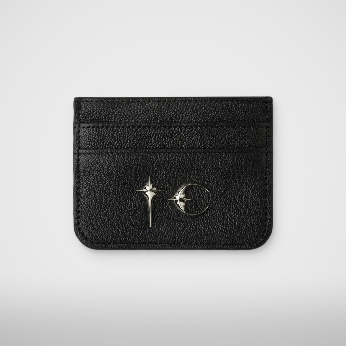 Thug Club TC Leather Card Holder in black